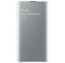 Clear View Cover for Galaxy S10e, white
