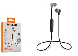 Simsiz qulaqlıq Hytech HY-XBK75 Mobile Phone Compatible TF Card + Bluetooth In-Ear Silver Headset with Microphone