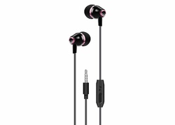 S-link SL-KU101 TIDYY In-Ear Black / Pink Headset with Microphone