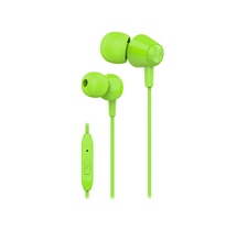 Qulaqlıq S-link SL-KU160 Mobile Phone Compatible Green In-Ear Headset with Microphone