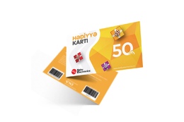Baku Electronics Hədiyyə kartı 50 AZN