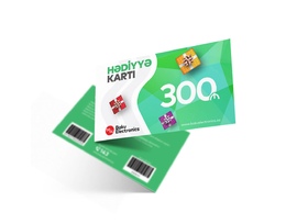 Baku Electronics Hədiyyə kartı 300 AZN