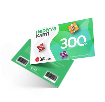 Baku Electronics Hədiyyə kartı 300 AZN