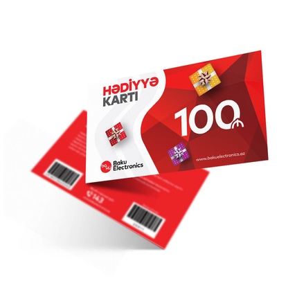 Baku Electronics Hədiyyə kartı 100 AZN
