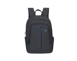 Notbuk üçün su keçirməyən çanta RIVACASE 7560 black Laptop Canvas Backpack 15,6" / 6