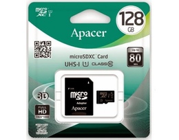 Apacer microSDHC(XC) 128 GBUHS-I U1 Class10