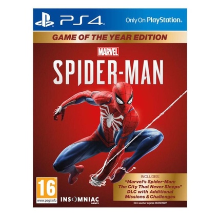 Oyun PS4 Spiderman Game of the Year Edition