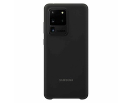 Silicone Cover for Galaxy S20 Ultra, black (EF-PG988TBEGRU)