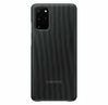 Smart Clear View Cover for Galaxy S20+, black (EF-ZG985CBEGRU)