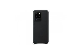 Çexol Samsung Galaxy Leather Cover for Galaxy S20 Ultra, black (EF-VG988LBEGRU)