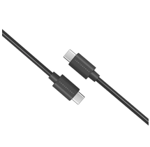 Powerology PVC Type-C to Type-C PD Cable 1.2M - Black
