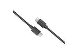 Powerology PVC Type-C to Type-C PD Cable 1.2M - Black