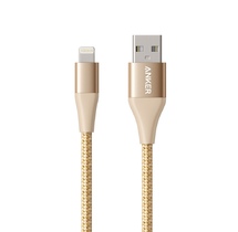 Kabel ANKER POWERLINE+II LIGHTNING USB 0.9M GOLD