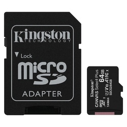 Yaddaş kartı KINGSTON 64G microSD Select Pls 100R C10 (SDCS2/64GB-N)
