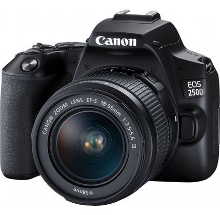 Fotoaparat Canon EOS 250D BK 18-55 RUK/SEE (3454C009AA)