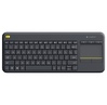 Simsiz klaviatura LOGITECH  K400 Plus - Russian layout - Dark (920-007147-N)
