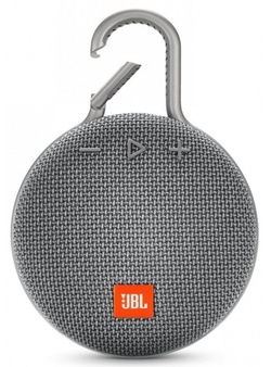 Portativ akustika JBL CLIP 3 Grey (JBLCLIP3GRY-N)