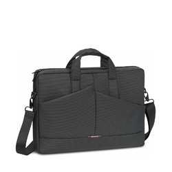 Notbuk üçün çanta RIVACASE 8731 grey Diagonal plus Laptop bag 15.6