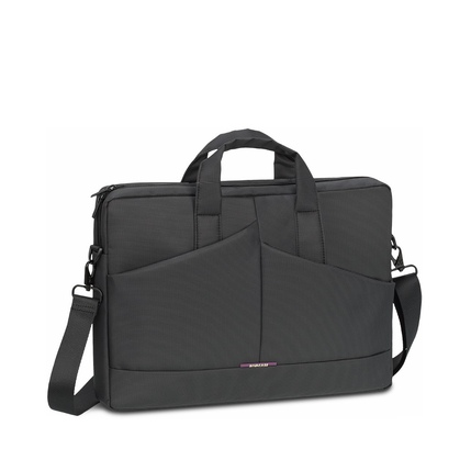 Notbuk üçün çanta RIVACASE 8731 grey Diagonal plus Laptop bag 15.6" / 6