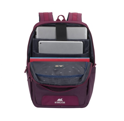 Notbuk üçün çanta RIVACASE 7767 claret violet/purple Laptop backpack 15.6" / 6