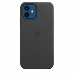 Çexol Apple iPhone 12/12 Pro Leather Case with MagSafe - Black- MHKG3ZM/A