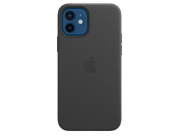 Apple iPhone 12/12 Pro Leather Case with MagSafe - Black- MHKG3ZM/A