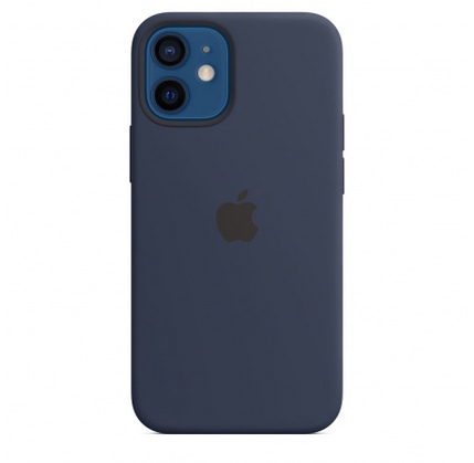 Çexol Apple iPhone 12 mini Silicone Case with MagSafe - Deep Navy- MHKU3ZM/A