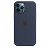 Apple iPhone 12 Pro Max Silicone Case with MagSafe - Deep Navy- MHLD3ZM/A