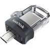 Fleş toplayıcı SanDisk Ultra Dual (MicroUsb-UsbA) 16GB (SDDD3-016G-G46)