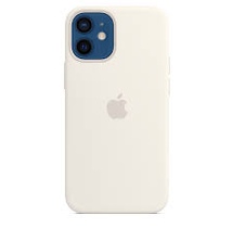 Çexol iPhone 12 MINI SILICONE CASE WITH MAGSAFE - WHITE (MHKV3ZM/A)