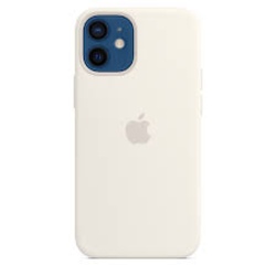 Çexol iPhone 12 MINI SILICONE CASE WITH MAGSAFE - WHITE (MHKV3ZM/A)