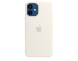 Çexol IPHONE 12 MINI SILICONE CASE WITH MAGSAFE - WHITE (MHKV3ZM/A)