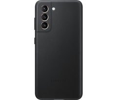 Çexol Samsung Leather Cover for S21 Black (EF-VG991LBEGRU)