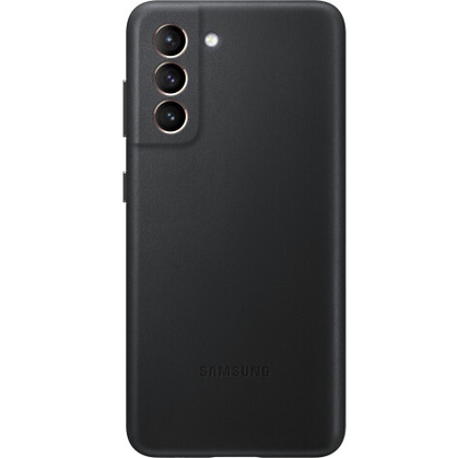 Çexol Samsung Leather Cover for S21 Black (EF-VG991LBEGRU)