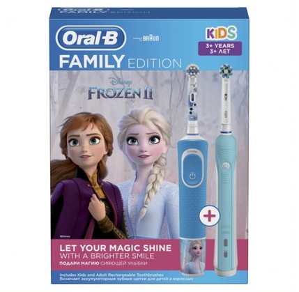 Elektrik diş fırçası Oral-B Pro 500 + Frozen Kids D100