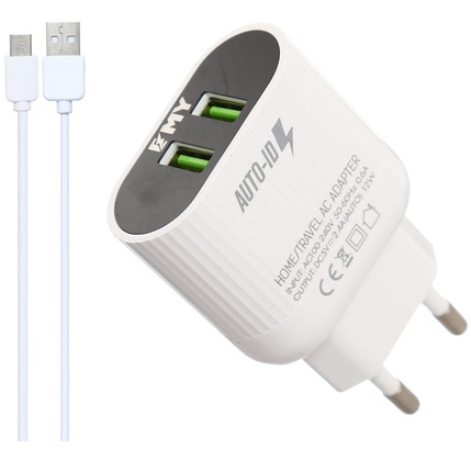 Adapter EMY 2IN1 With TYPE-C (MY-A202/T-C)