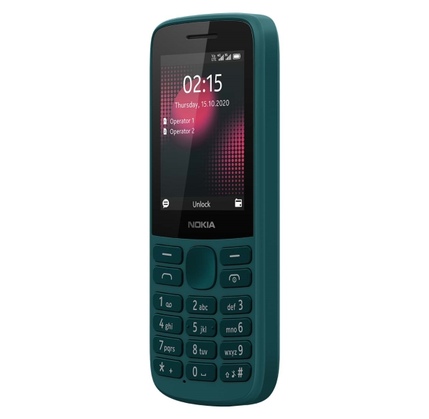 Telefon Nokia 215 4G DS Cyan (fənər + radio)