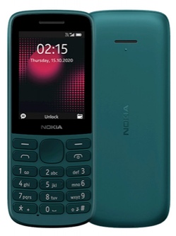 Telefon Nokia 215 4G DS Cyan (fənər + radio)