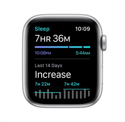 Apple Watch SE GPS, 40mm NFC Silver Aluminum Case (MYDM2GK/A)