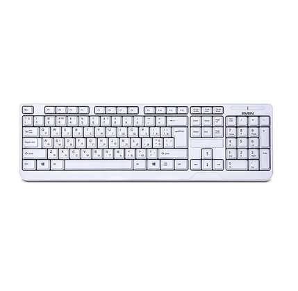 Simsiz klaviatura SVEN KB-C2200W WHITE