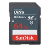 Yaddaş kartı SDXC SANDISK 64 GB (SDSUNB-064G-ZN3IN)
