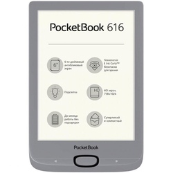 Elektron kitab PocketBook 616 Matte Silver (PB616-S-CIS-N)