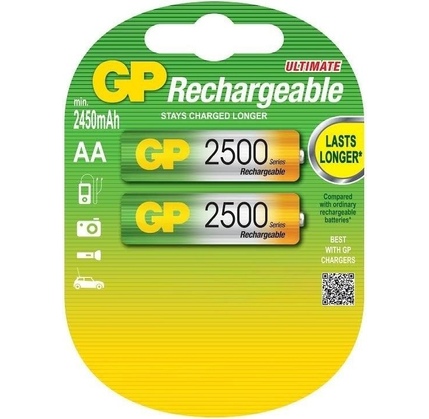 Batareya GP RECHARGEABLE AA 250AAHC-UC2 (4891199069901)