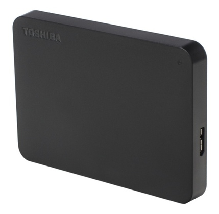 EXTERNAL HDD TOSHIBA CANVIO BASICS 1ТБ 2.5" USB 3.0 BLACK (HDTB410EK3AA)