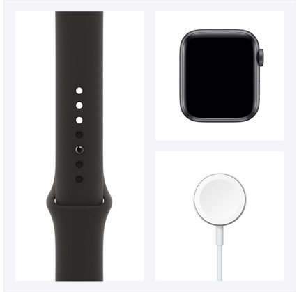 Apple Watch Series 6 GPS, 40mm NFC Space Gray Aluminium Case (MG133GK/A)