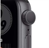 Apple Watch Nike Series 6 GPS, 44mm NFC Space Gray Aluminum Case (MG173GK/A)