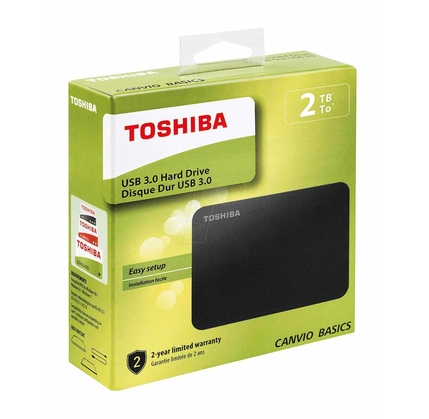 External HDD Toshiba 2TB