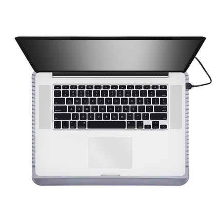 Notbuk üçün altlıq RIVACASE 5555 Silver Laptop Cooling pad up to 15,6"