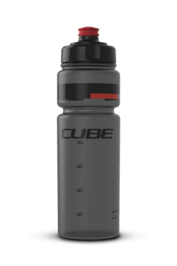 BOTTLE CUBE 0.75 L BLACK-RED 13045
