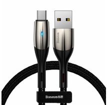 Kabel Baseus Horizontal Data Cable USB FOR TYPE-C 1M BLACK (TZCATSP-A01)